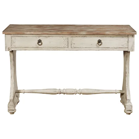 Emma Console Table with Aged Elm Veneers